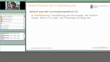 Still medium 2010 e lectures vorlesungen einmal anders